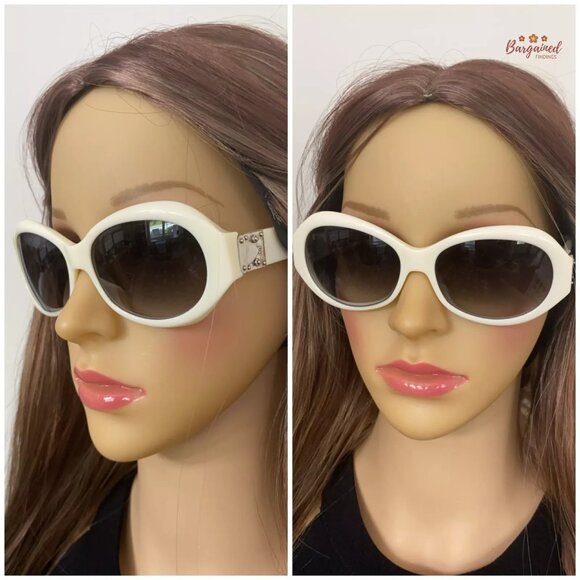 Authentic LOUIS VUITTON White Acetate Frame Soupcon PM Sunglasses - Picture 5 of 13